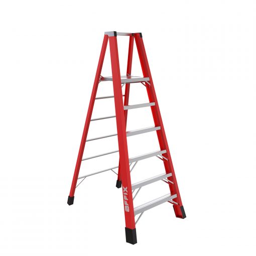 FRP Stepladder With Platform