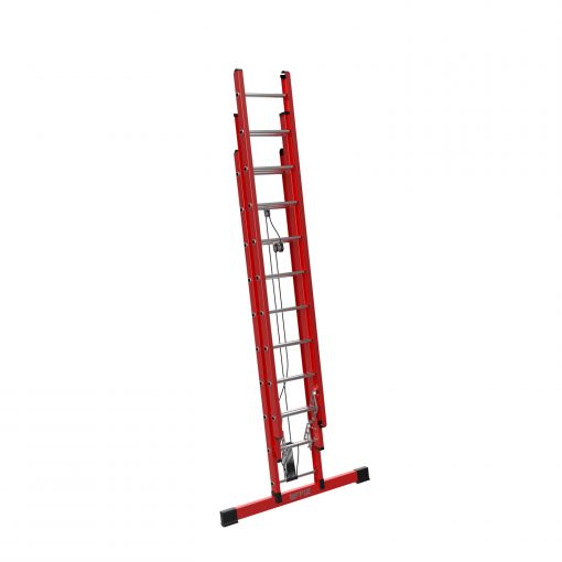 FRP Triple Extension Ladder (Rope Operated) - Light Duty